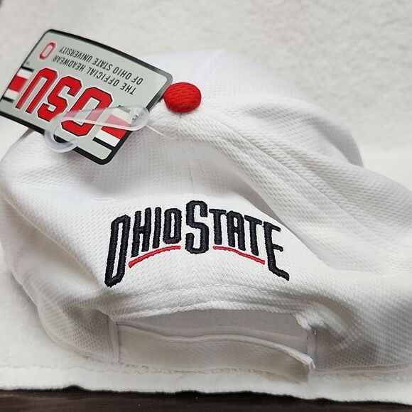 The Ohio State University Buckeyes Velcroback Hat - New - Picture 4 of 8
